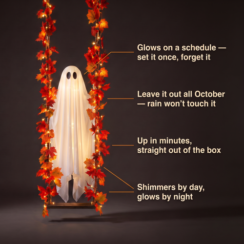 Halloween Swinging Ghost