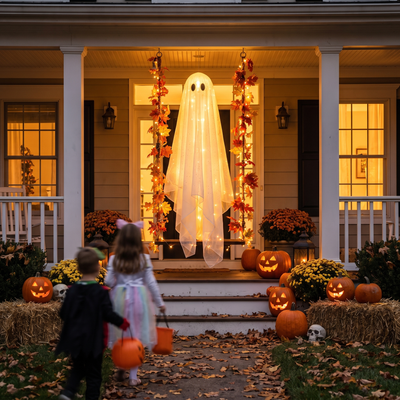 Halloween Swinging Ghost