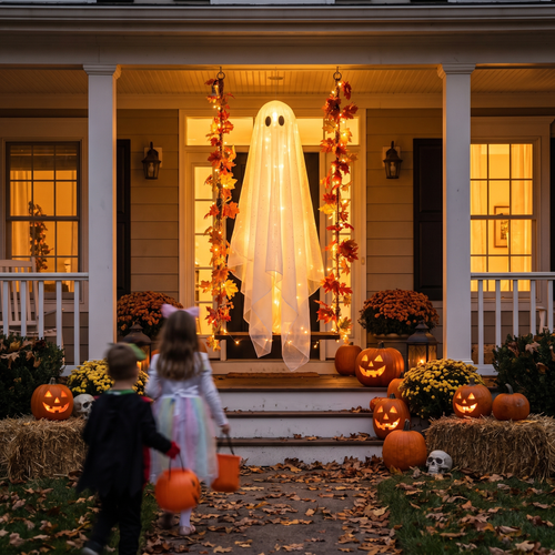 Halloween Swinging Ghost