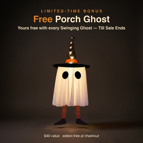 Halloween Swinging Ghost
